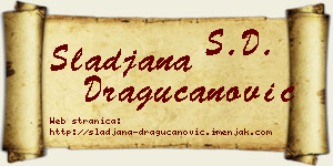 Slađana Dragucanović vizit kartica